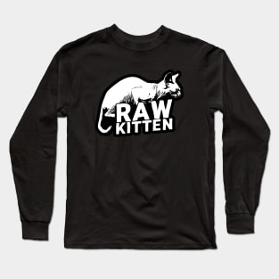 Raw Kitten 2 Long Sleeve T-Shirt